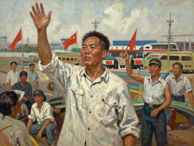 50-70年代中国写实油画,毛笔笔触描绘新中国建设题材的艺术魅力