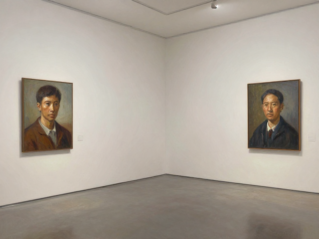 中国写实油画笔触意味，美术馆博物馆展览中的艺术魅力