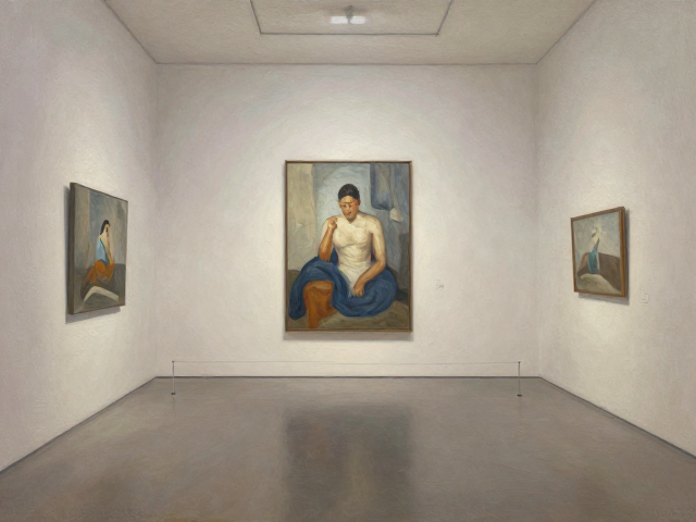 中国写实油画笔触意味，美术馆博物馆展览中的艺术魅力