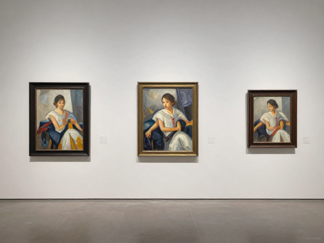 中国写实油画笔触意味，美术馆博物馆展览中的艺术魅力
