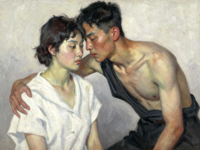 徐悲鸿与决澜派,中国写实油画与现代主义先驱的交织与影响