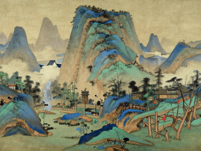 中国写实油画中的传统山水意象转化与具象表现解析