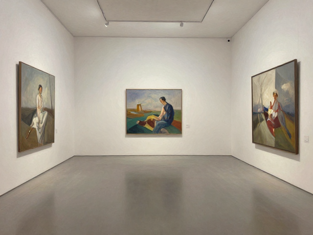 中国写实油画笔触意味，美术馆博物馆展览中的艺术魅力