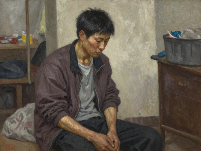 中国写实油画,现代视觉张力与现实主义关怀的艺术表达