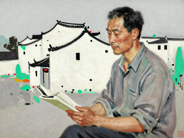 吴冠中与徐悲鸿体系,中国写实油画的艺术改良与价值解析