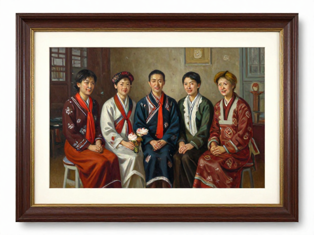 中国写实油画民族化,画框与衬板如何提升作品质感与格调