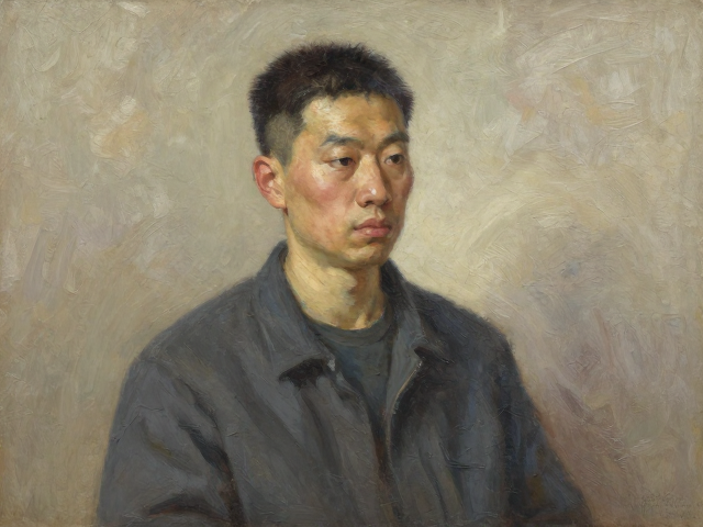 中国写实油画,油性颜料经典时期作品稳健赏析与价值解读