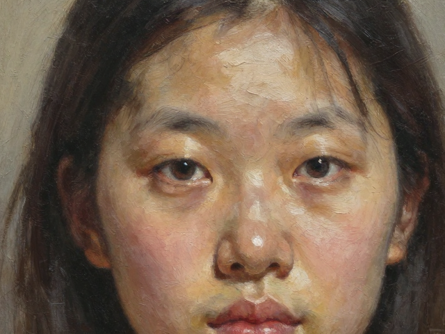 中国写实油画,扎实素描基础,松节油调色技巧,打造极致逼真质感