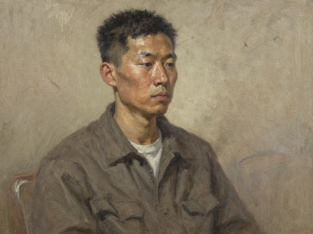 中国写实油画,以扎实素描基础承载现实主义关怀