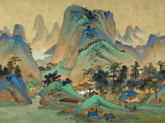 中国写实油画中传统山水意象的色彩关系训练与转化