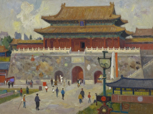 85新潮下的中国写实油画，写意笔触与油画味的交融