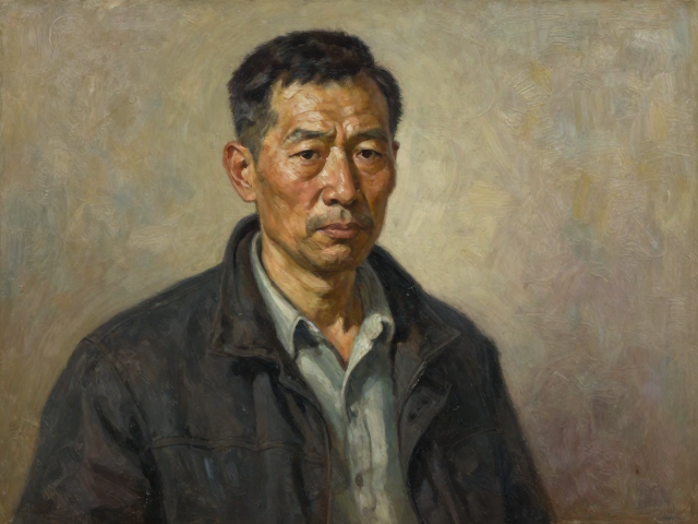 罗中立《父亲》,80年代乡土现实主义写实油画巅峰之作解读