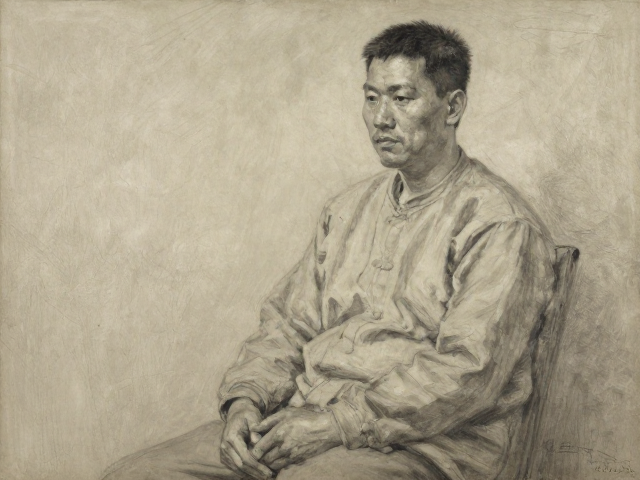 中国写实油画,严谨素描造型与经典时期稳健风格赏析