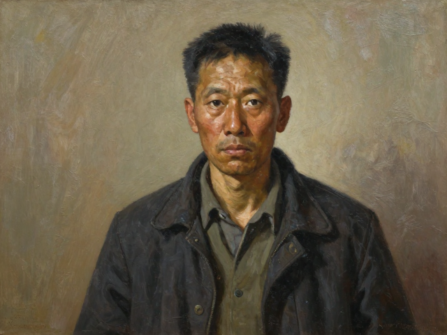 罗中立《父亲》,80年代乡土现实主义写实油画巅峰之作解读
