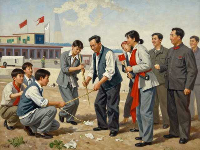 新中国建设题材期写实油画，50-70年代形神兼备的艺术瑰宝