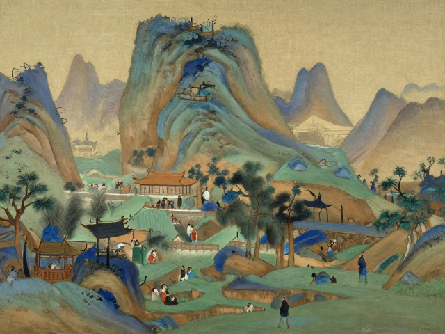 中国写实油画如何转化传统山水意象?美术馆与博物馆展览全解析