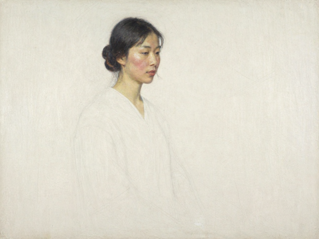 中国写实油画,亚麻画布下的形神兼备,定格艺术灵魂