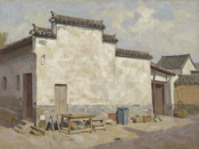 中国写实油画,以扎实素描基础构建现代视觉张力