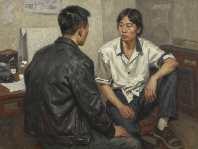 中国写实油画,以扎实素描基础构建现代视觉张力