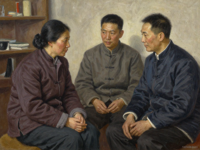 中国写实油画,民族化探索与造型严谨的艺术表达