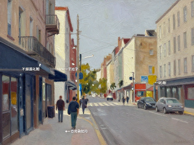 城市街景速写，油画干燥固化周期与创作技巧解析