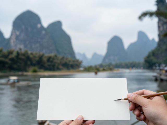 阳朔旅行带什么画具？便携装备记录桂林山水，打造独家纪念