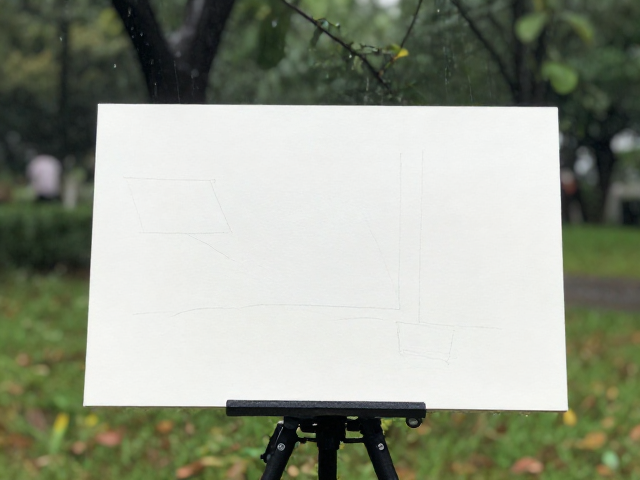 阴雨天如何现场取景?便携式画具装备推荐与写生指南
