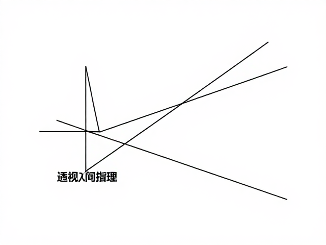 便携式画具随身练,对角线构图与基础透视入门指南