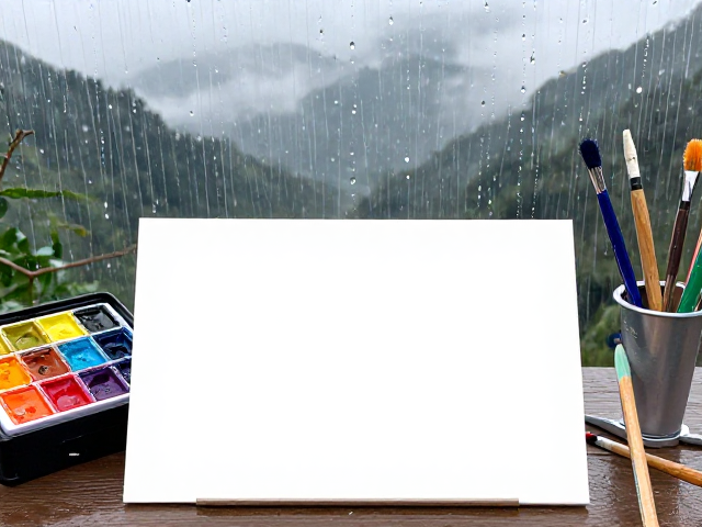 阴雨天也能画!便携画具装备助力户外艺术体验课
