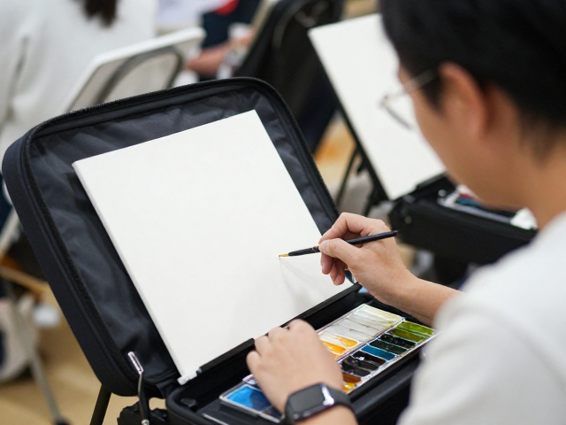 便携式画具装备推荐,美术教学实战记录,还原真实创作场景