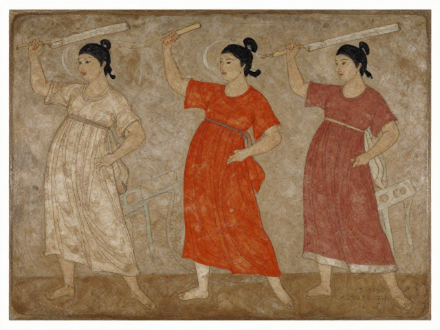 古代蜡彩与坦培拉渊源,天然矿物色粉成分检测揭秘