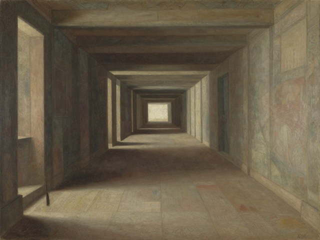 古代蜡彩与坦培拉,透视消失点前的油画媒介诞生前奏