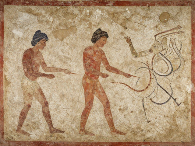 古代蜡彩与坦培拉渊源,壁画修复及岩画刻画技术解析