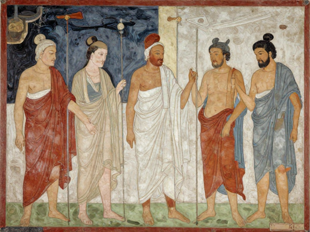 古代蜡彩与坦培拉渊源,湿壁画技法下的恒温恒湿保存策略