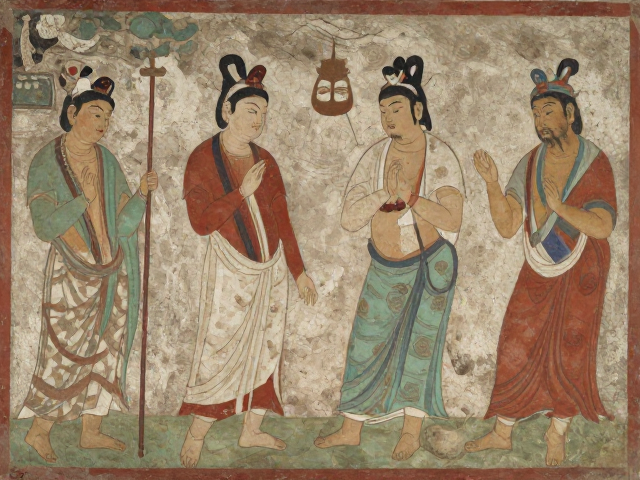 古代蜡彩与坦培拉渊源,木板壁画在石窟保护中的应用
