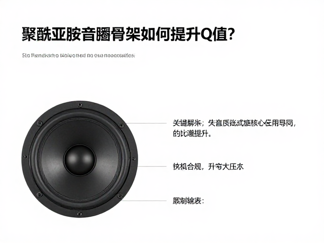 聚酰亚胺音圈骨架如何提升Q值？解析高音质扬声器核心参数