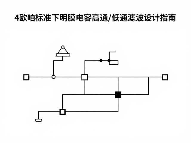 4欧姆标准下薄膜电容高通/低通滤波设计指南