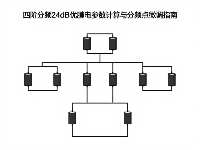 四阶分频24dB优化,薄膜电容参数计算与分频点微调指南
