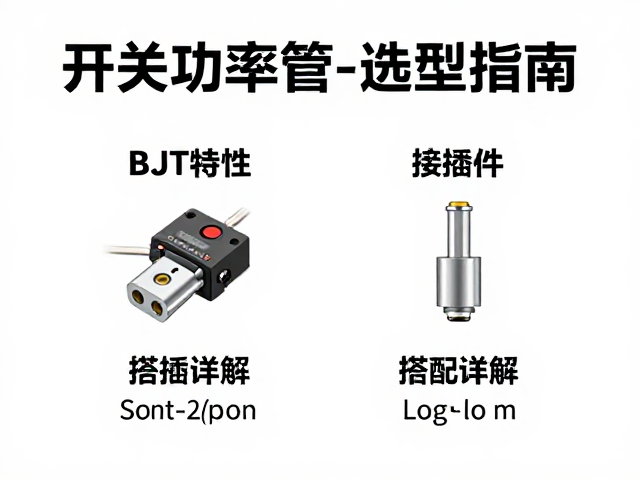 开关功率管选型指南，BJT特性与接插件搭配详解