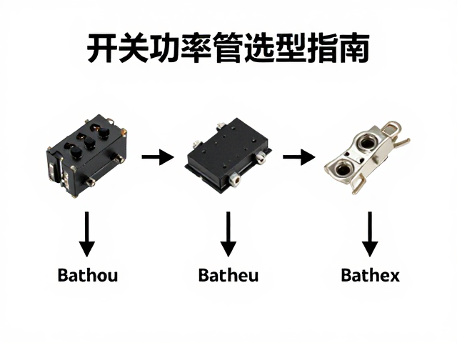 开关功率管选型指南，BJT特性与接插件搭配详解