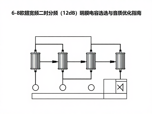 6-8欧姆宽频二阶分频(12dB)薄膜电容选型与音质优化指南