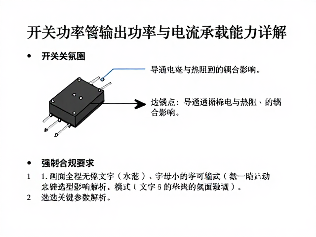 开关功率管输出功率与电流承载能力详解，选型关键参数解析
