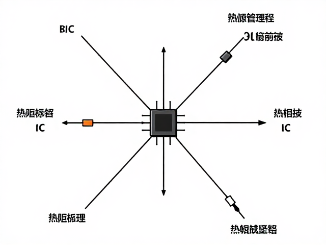 电源管理IC中开关功率管与热敏电阻的热管理优化策略