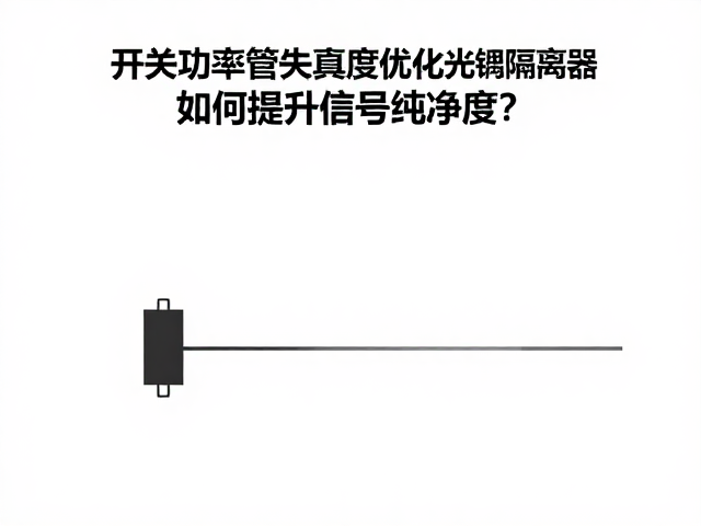 开关功率管失真度优化，光耦隔离器如何提升信号纯净度？