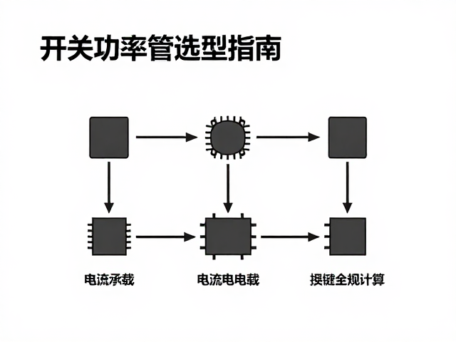 开关功率管选型指南，电流承载与功率电阻的关键计算