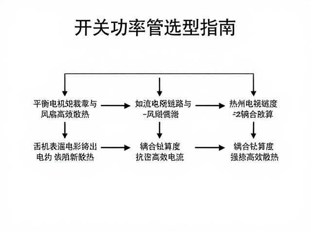 开关功率管选型指南，如何平衡电流承载与风扇高效散热
