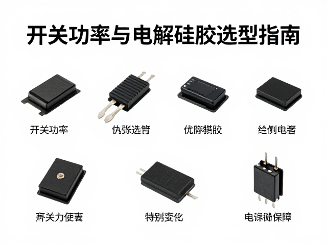 开关功率管与电解电容散热优化，导热硅胶选型指南