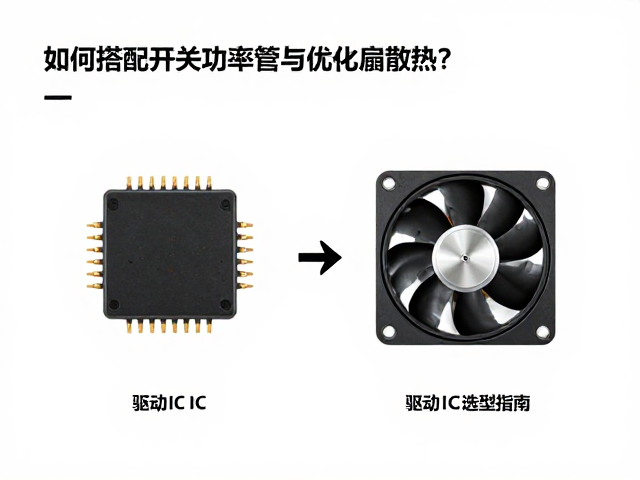 驱动IC选型指南，如何搭配开关功率管与优化风扇散热？