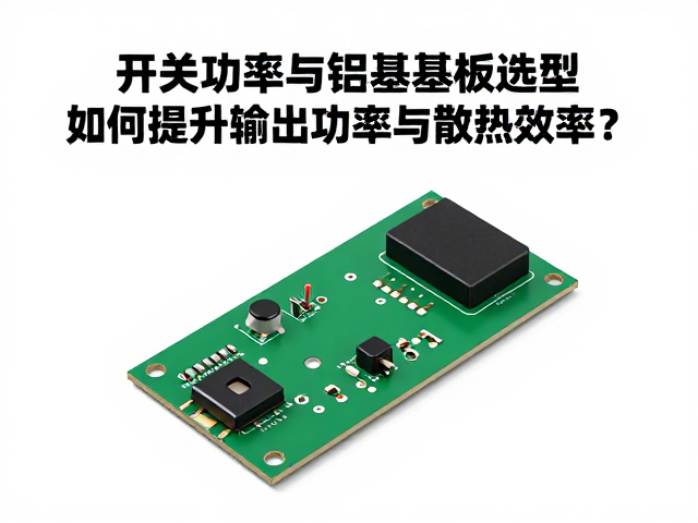 开关功率管与铝基板选型,如何提升输出功率与散热效率?