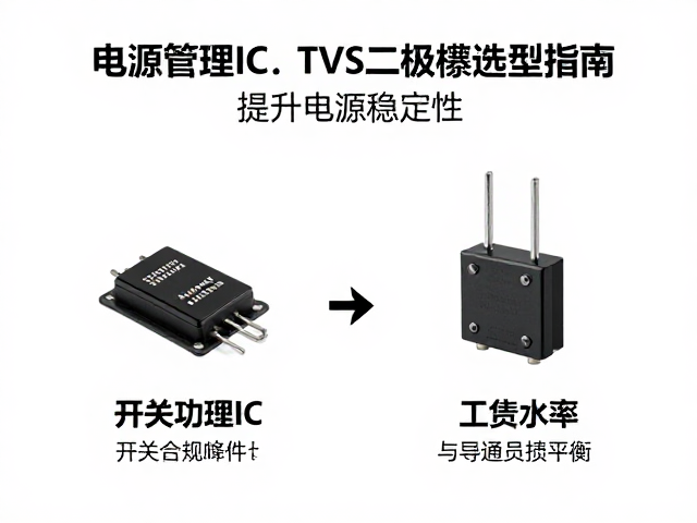 开关功率管、电源管理IC与TVS二极管选型指南，提升电源稳定性